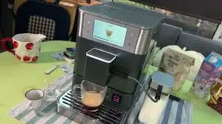 Cortado 🇪🇸 zubereiten mit KitchenAid Kaffeevollautomat KF8, KF7, KF6 Anleitung