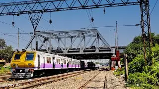 Aerodynamic and ICF MEDHA Electric Multiple Unit Local Trains made an exiting race