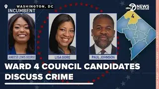 Ward 4 council candidates discuss crime ahead of DC Primary Elections