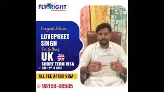 UK Short term visa approved | All fee after visa | Flyright Visa consultants