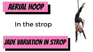 Are you looking for a move in the strop?! Aerial hoop tutorial