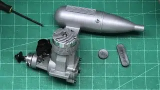 Irvine 61, an excellent 1980's ABC glow engine for an RC aeroplane - review & test run