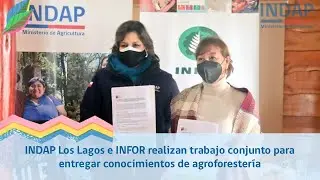 INDAP Los Lagos e INFOR realizan trabajo conjunto para entregar conocimientos de agroforester&iacute;a