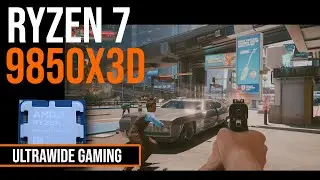 Ryzen 7 9850X3D Benchmarks @ 3440x1440 Ultrawide | Arc Raiders, Cyberpunk 2077 & Space Marine 2