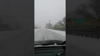 NJ first snow route east 38