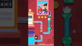 Connect Pipes Before Disaster! 💦😱 #MobileGame #viral #explore