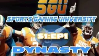 NCAA 12 Dynasty ft. the SGU Gamers: EP 1