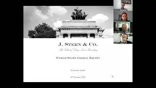 Webinar: J. Stern & Co. World Stars Global Equity Investment Update - 6th October 2022