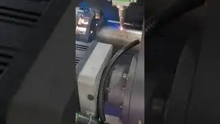[SteviS Laser] Short tailing titanium alloy pipe laser cutting machine with movable front chuck