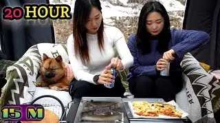 CAMPING SURVIVAL SKILLS GIRL 😱🎉💯||TRY THE WORLD||#bushcraft #survivalshelter #offgridliving