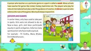 Ch 3 | Vista Books | EVS | Class 04 | Fun and Games | For children