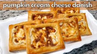 Датская запеканка с тыквенным кремом и сыром 🎃 Осенняя выпечка к завтраку!