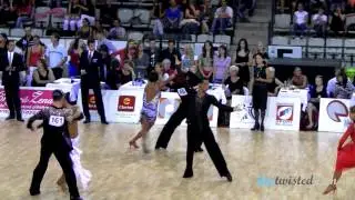 Roman Gerbey - Vera Bondareva, Prague Open 2012, WDSF WO latin, 4. round - paso doble