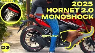 New 2025 Honda Hornet 2.0 OBD2B Model MONOSHOCK!! How To Make suspension SOFTER??!