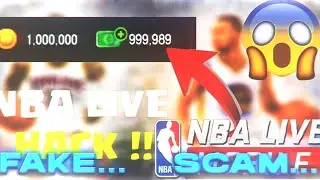 FREE COIN/CASH GLITCH IN NBA LIVE MOBILE IS A SCAM!!!!