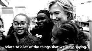Hillary Clinton knows we all play a decreasing racial barriers