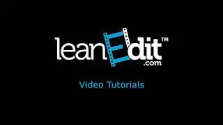 How to use the Editing Process in leanEdit Client Edition