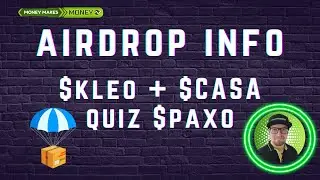 AirDrop INFO - Kleo + Casa + Quiz od PAXO
