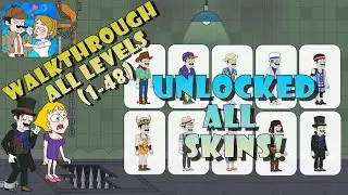 Clue Hunter (by Lion Studios) - Walkthrough All Levels (1-48) & Unlocked All Skins!