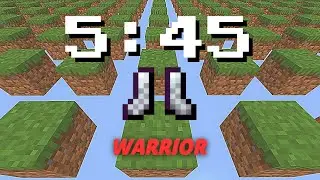 5:45 Noob to Warrior in Parkour Civilization