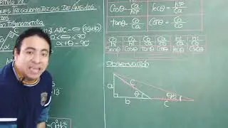 RAZONES TRIGONOMÉTRICAS DE ÁNGULOS AGUDOS
