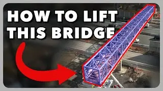 Massive Lift Over A Toronto Highway