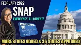 MORE STATES APPROVED - FEBRUARY SNAP EA $95 MAX BENEFITS - $140 Coming Today in New York