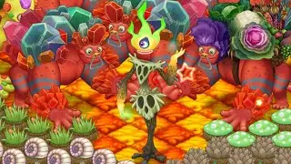 Rare Candelavra On Fire Haven - My Singing Monsters