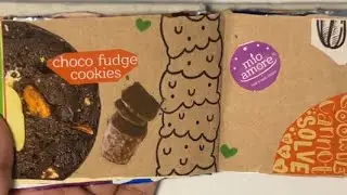 Mini Junk Journal Flip through using food wrappers 📒🍫🍪🍟🧇 | Journal with scraps