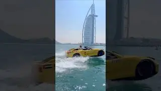 🚤 Car Speed Boat | Super Fast Hybrid Machine on Water 🌊#shorts #viral #luxurylife