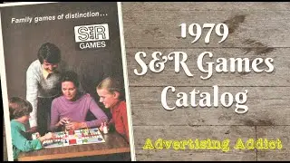 Vintage S&R Games Catalog ~ Scrabble & More ~ Advertising Addict