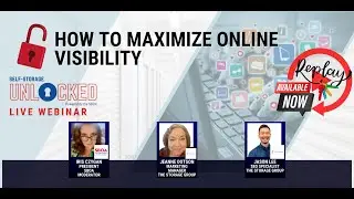 🔓 How to Maximize Online Visibility | SBOA Self Storage Unlocked