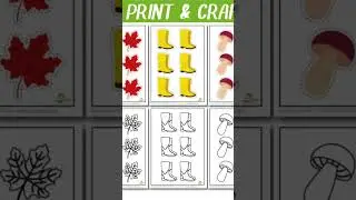 autumn cut & craft pack!  #tpt #teacher #printableactivities