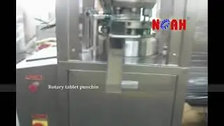 zp8 PLC Control Small Pharmaceutical Rotary Tablet Press Machine