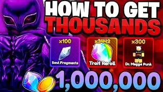 HOW To Get *THOUSANDS* Of REROLLS,Megapunks & Soul Fragments On Anime Rangers X