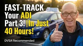 FAST-TRACK Your ADI Part 3 in 40 Hours! | How to Get Your Trainee Licence QUICKLY