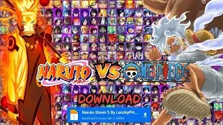 Update!! New Naruto VS One Piece Mugen APK Game Android