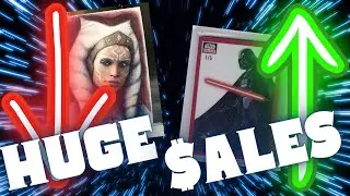 HUGE Star Wars Topps eBay Sales: Ahsoka Tano, Darth Vader PRICES