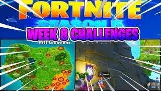 Fortnite Season 5: WEEK 8 CHALLENGES!! (Hidden Tomato BANNER) fortnite road trip