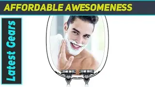 Amymirror Fogless Shower Mirror with Light: The Ultimate Shaving and Makeup Solution!