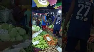 Vegetables section w/price tag balintawak market Philippines #shorts #veggies #market #philippines