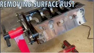 Removing surface rust from a engine block. | 1988 F150 4x4