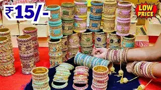 Hyderabad Wholesale Bangles ₹15/- | Ladbazar Bangles Market Online Shopping
