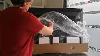 Sony XF9005 | XF95 television unboxing and start-up