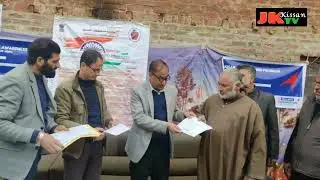 , Director General Horticulture, Mr. Ajaz Ahmad Bhat (JKAS)tours of District Budgam.