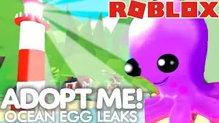 ADOPT ME Ocean Egg Update Leaks! RELEASE DATE, New Light House Map & PETS lets playadoptme