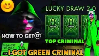 Finally I Got Green Criminal Bundle | Top Criminal | Daimounds waste | Gamerz Web