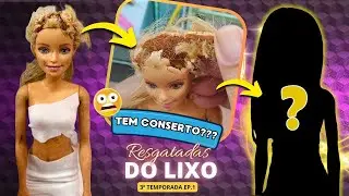 Essa boneca Barbie foi jogada no lixo...e olha no que ela se transformou!| s&eacute;rie Resgatadas do Lixo