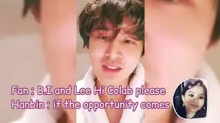 190428 Hanbin : There's no Comeback in May