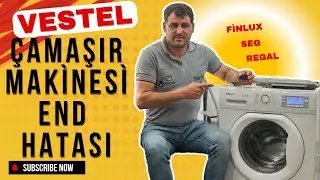 Vestel Çamaşır Makinesi End Hatası Çözüm Yolu  - finlux -seg -regal
